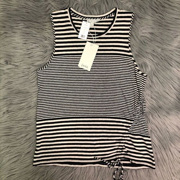 🆕 Joie Columba Multistripe Sleeveless Tee - Picture 2 of 7